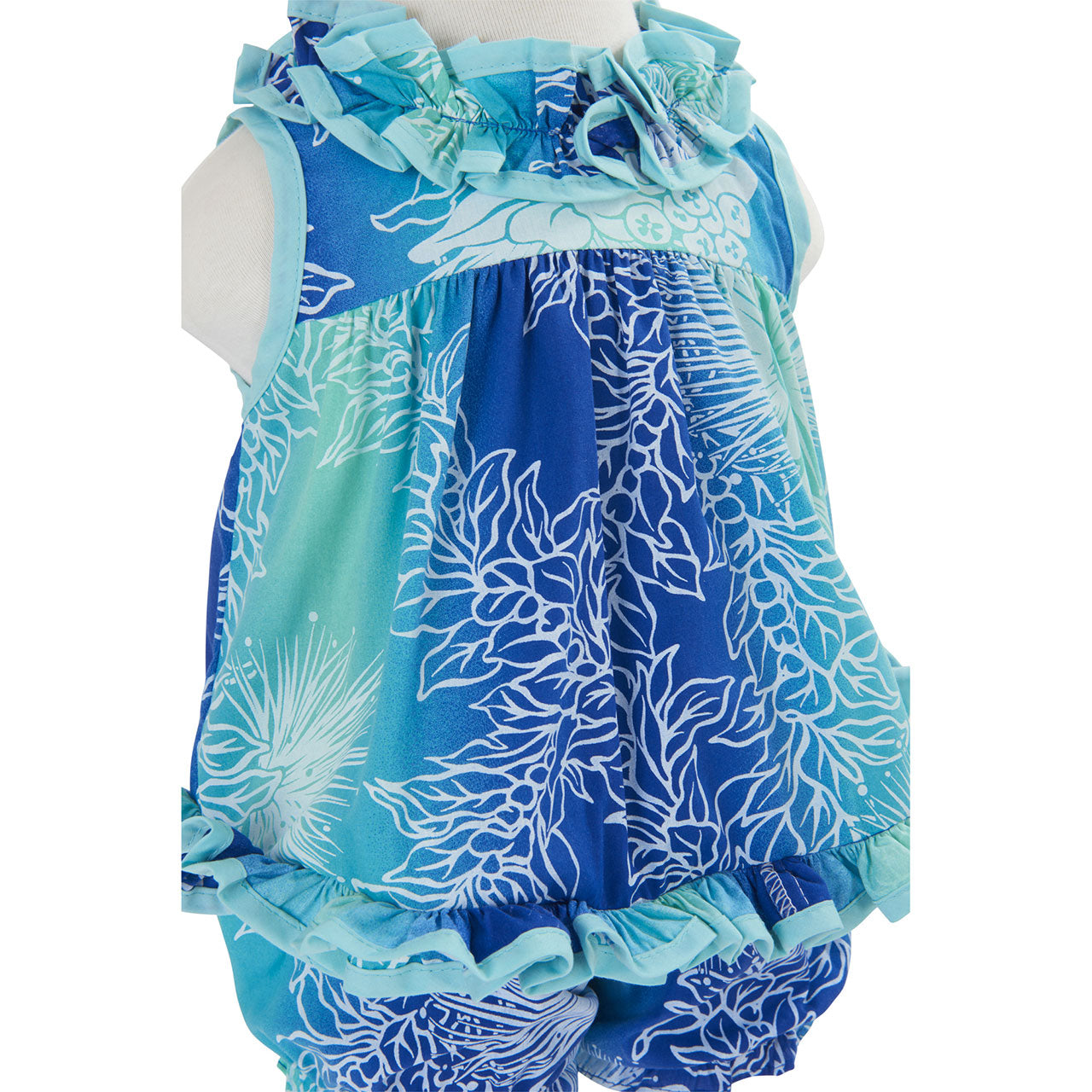 ベビーロンパースガールズ/グリーン