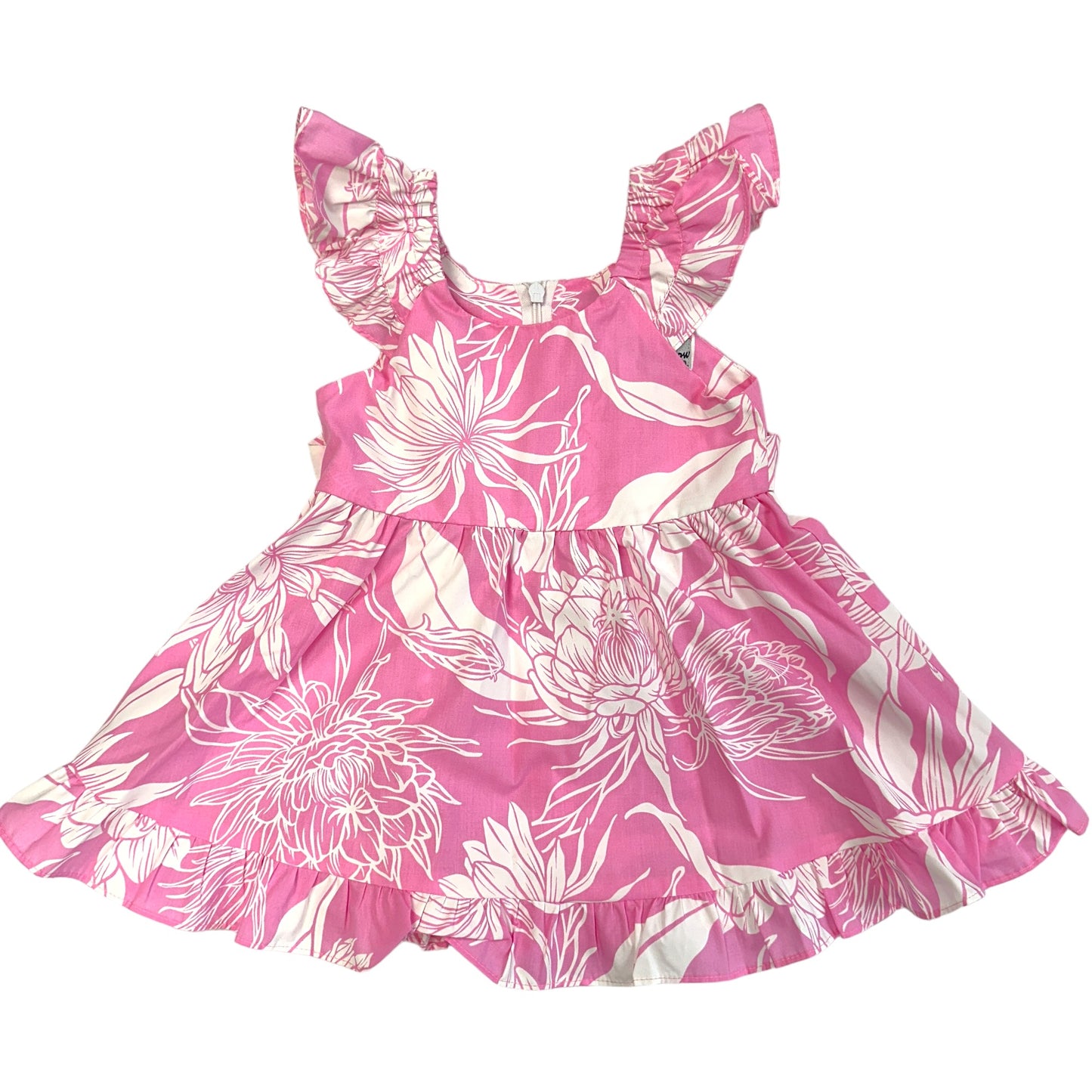 セレス柄 ピンク キッズ ムームー