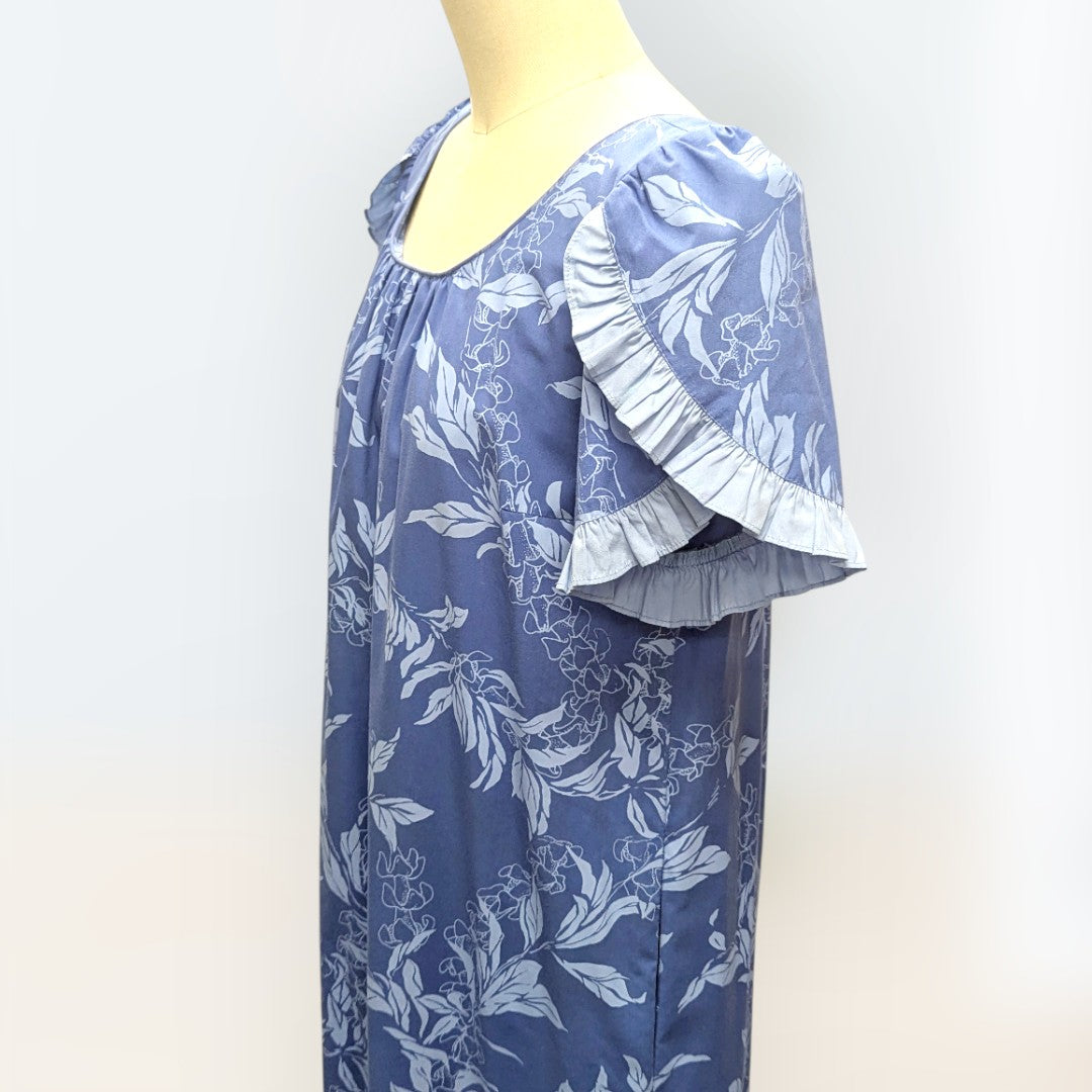 マイリ柄 ムームードレス / ブルー