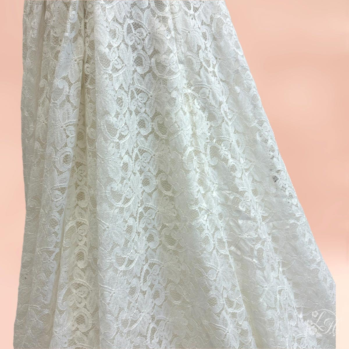 ホルターレースドレス(プラスサイズ)