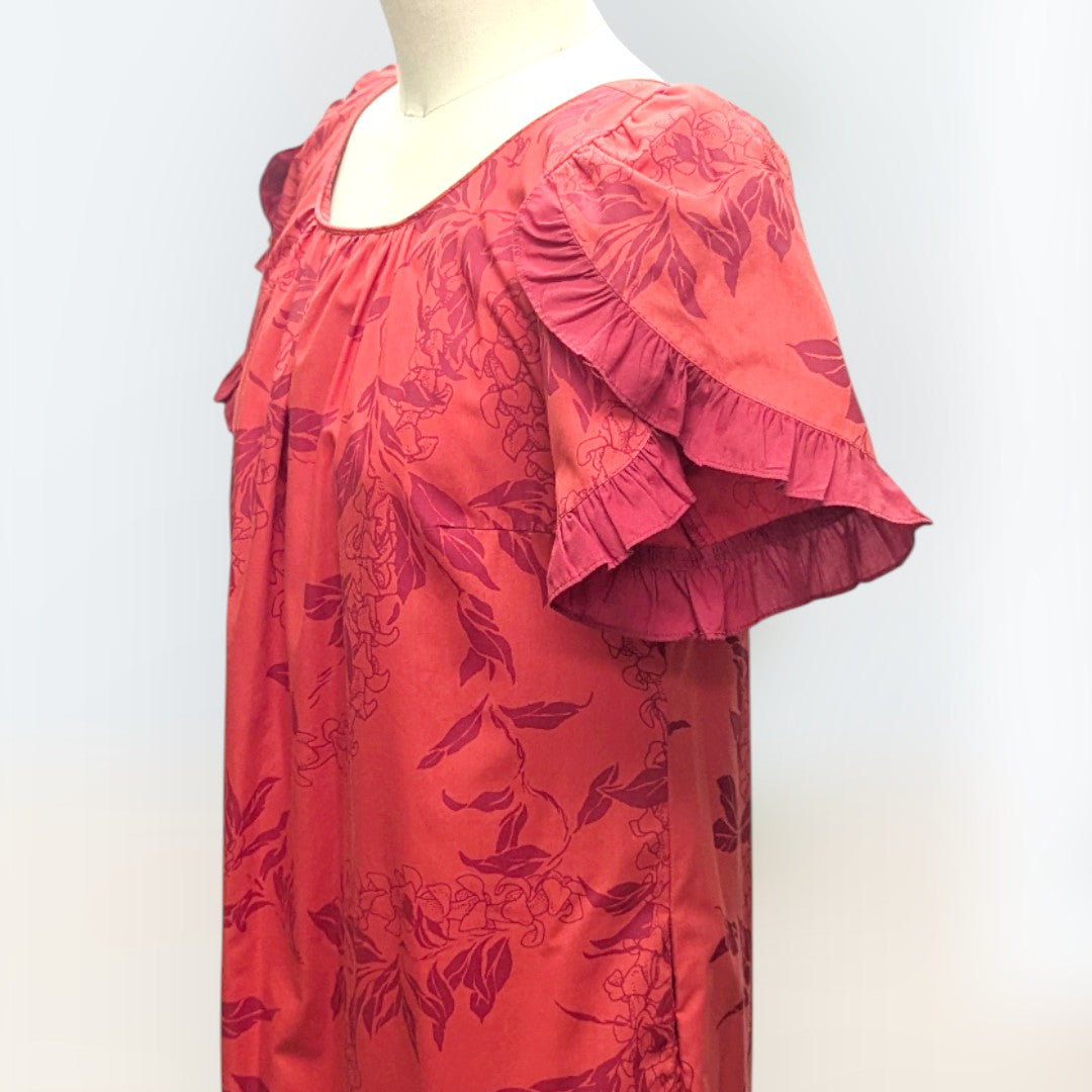 マイリ柄 ムームードレス / レッド