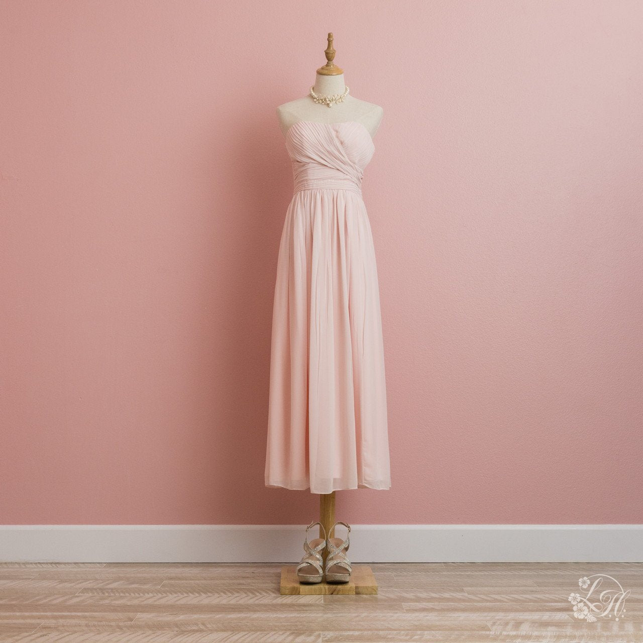 ベビーピンク パーティドレス BD0517PI0004