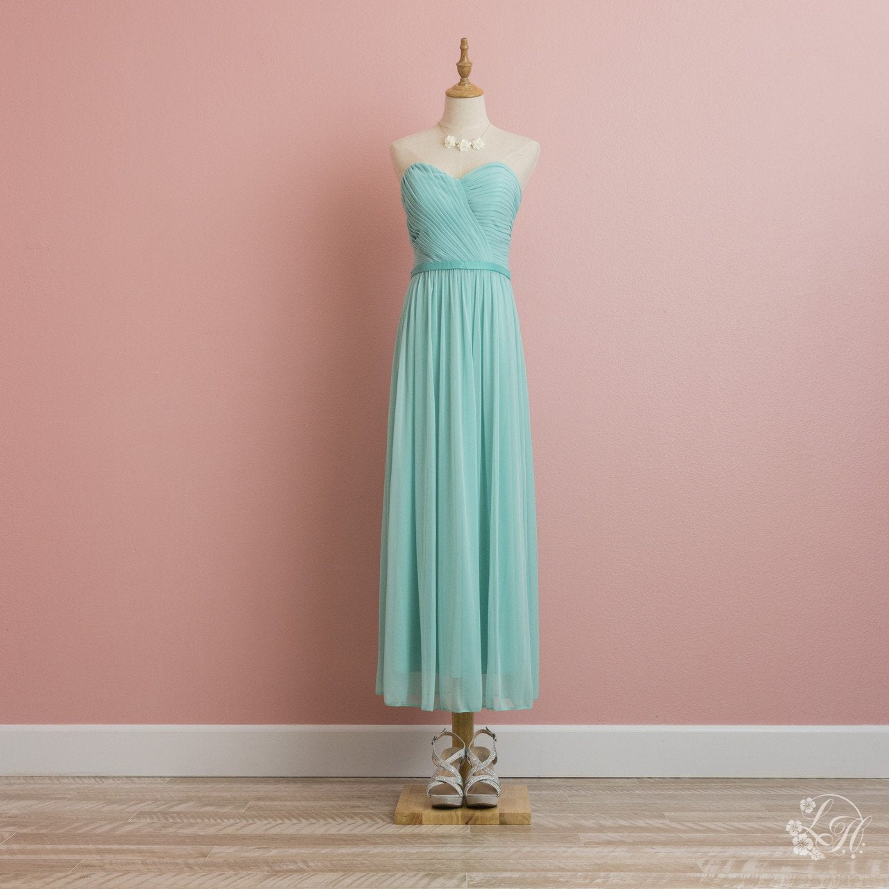 グリーン パーティドレス BD0599GR