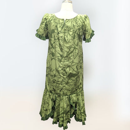 ククイ柄 シトロン ムームードレス