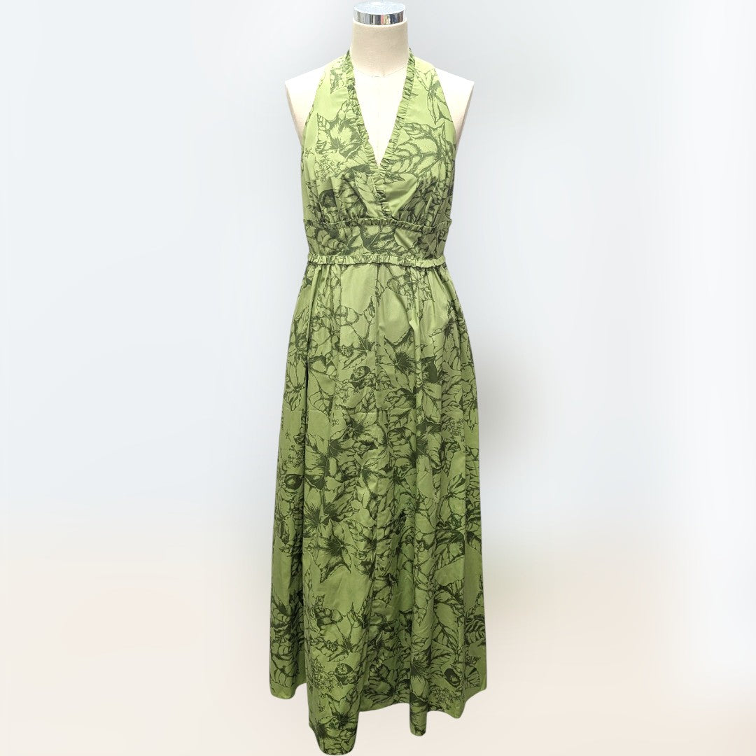 ククイ柄 シトロン タンクドレス