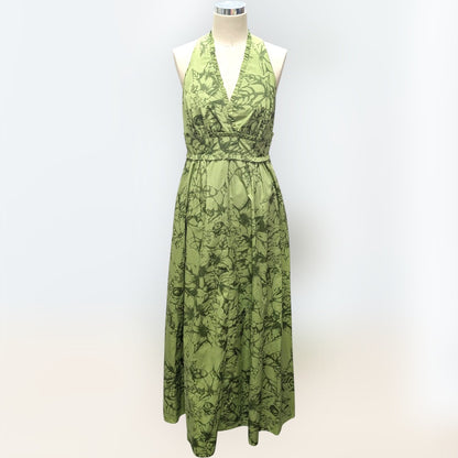 ククイ柄 シトロン タンクドレス