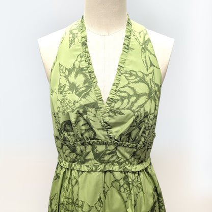 ククイ柄 シトロン タンクドレス