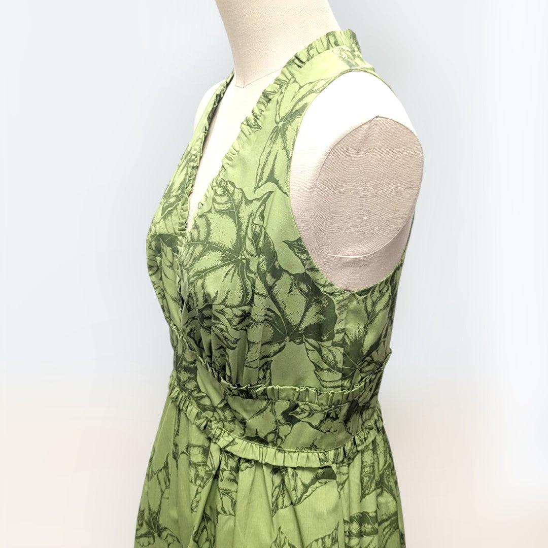 ククイ柄 シトロン タンクドレス